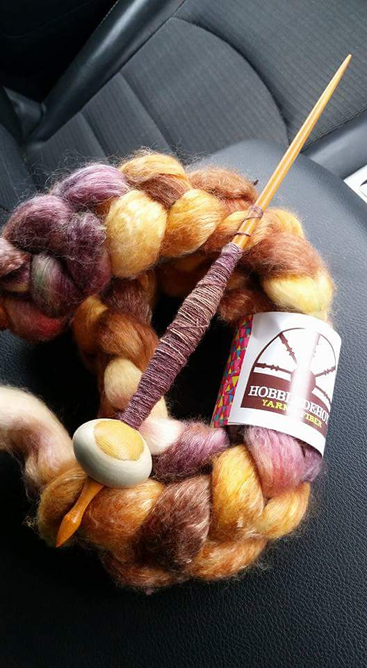 Yes, yes I really do match my fiber to my spindles...