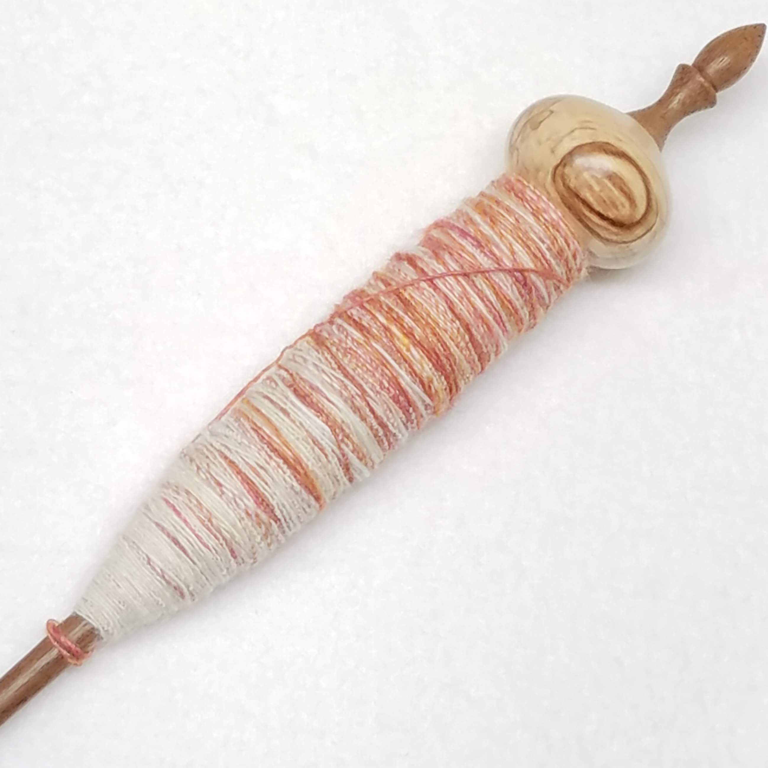 Tour de Fleece 2019 - Day 11, back to my Peach Gummies