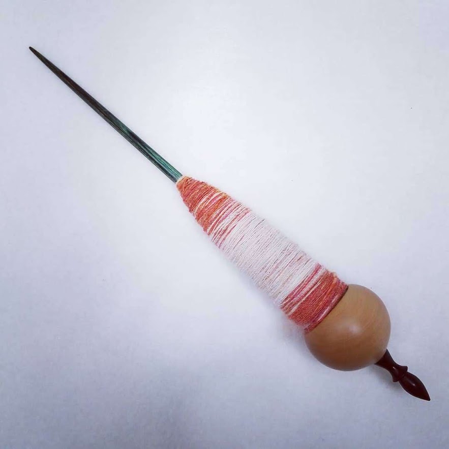 Tour de Fleece 2019 - day 1 spinning progress 