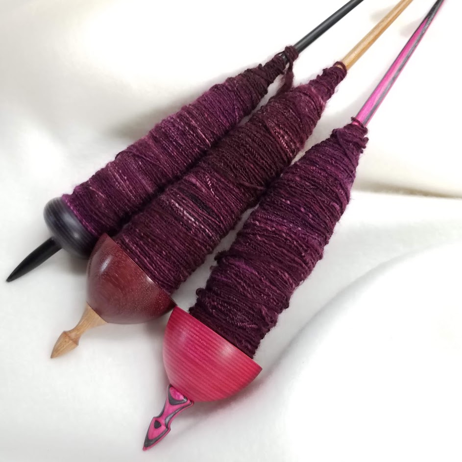 Tour de Fleece 2019 - Day 20, one more spindle to go!