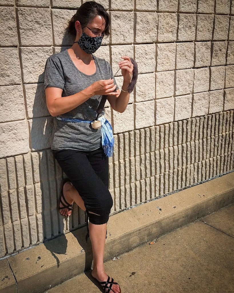 During TdF round one, I took every opportunity to spin! 