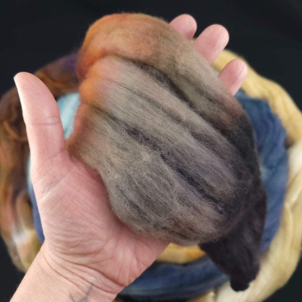 This braid is too narrow to divide one third again into ninths!