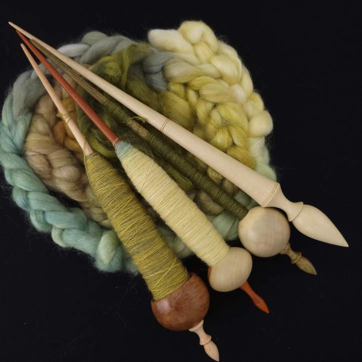 Allons-y In Search Of Merino-Silk Blend Two-Ply Fractal Spin