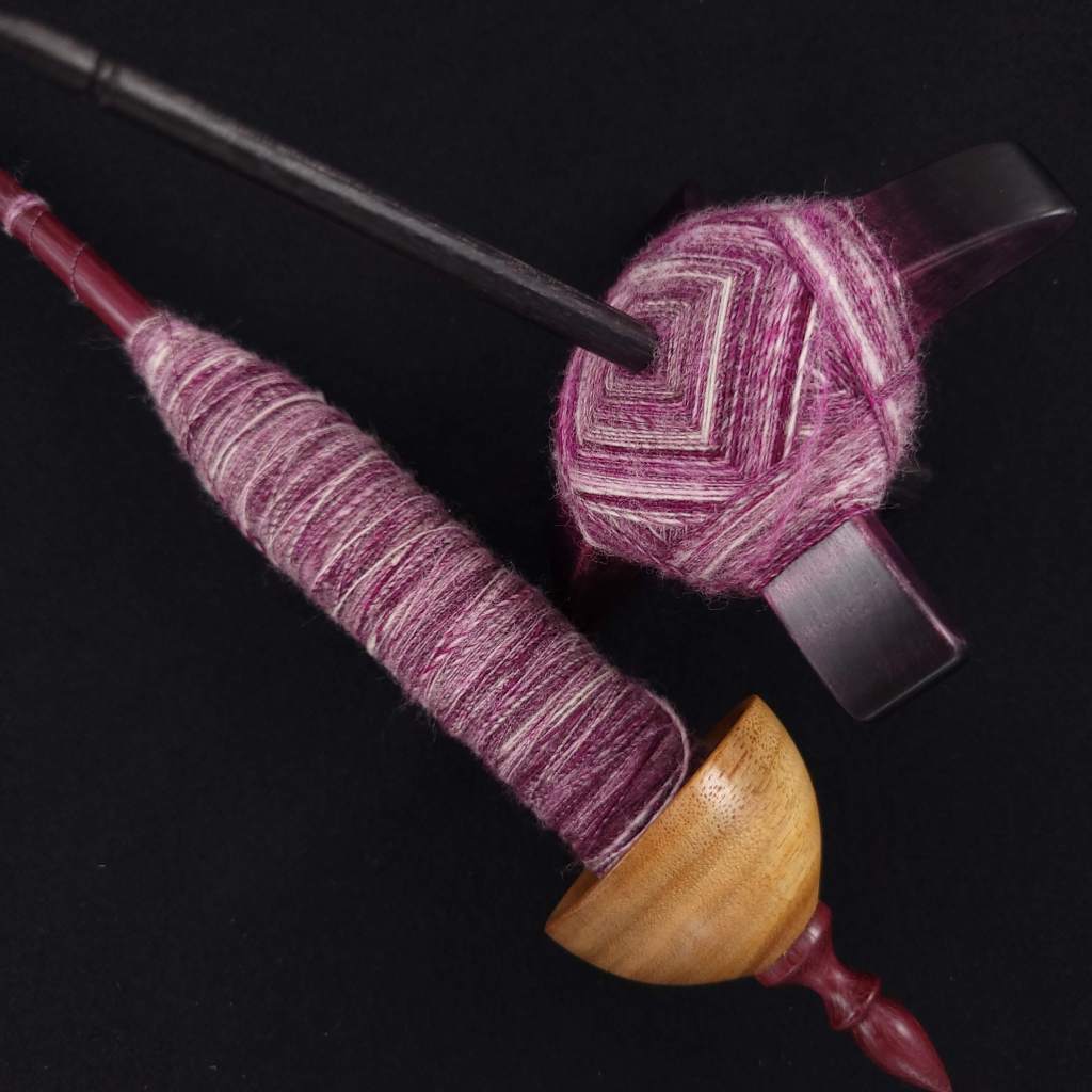 The completed finished spin