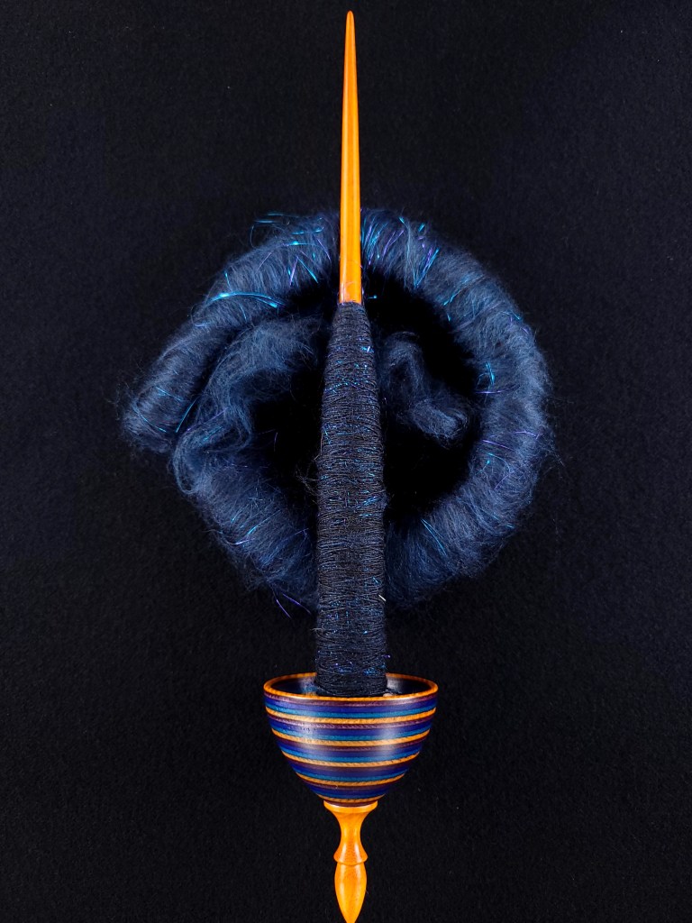 Coordinating spindles and fiber, like usual